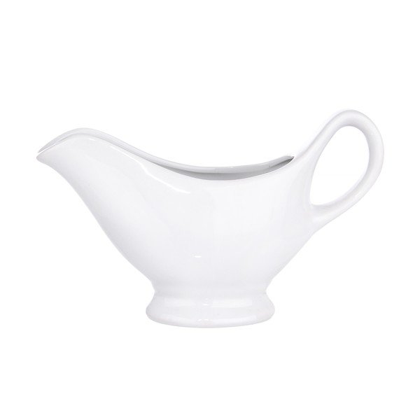 Biely porcelánový džbánik na omáčku Orion Pilar, 220 ml