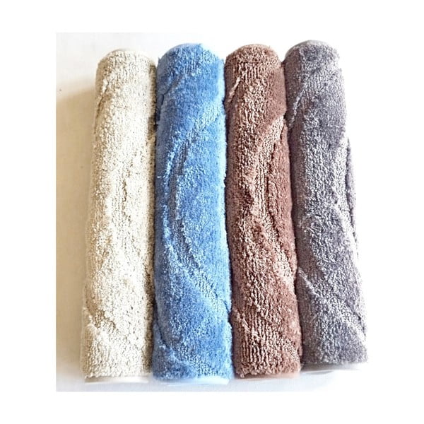 Modrá kúpeľňová predložka 50x80 cm – JAHU collections-image-3