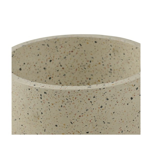 Biely kvetináč Bonami Selection Terrazzo, ø 26 cm-image-1