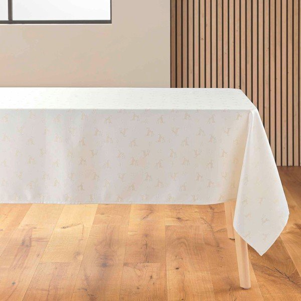 Obrus ​​s vianočným motívom zo žakára 140x250 cm Les Rennes – douceur d'intérieur-image-1