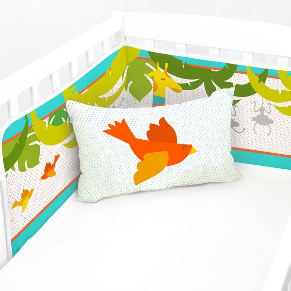 Výstelka do postieľky Zoo, 60x60x60 cm-image-1