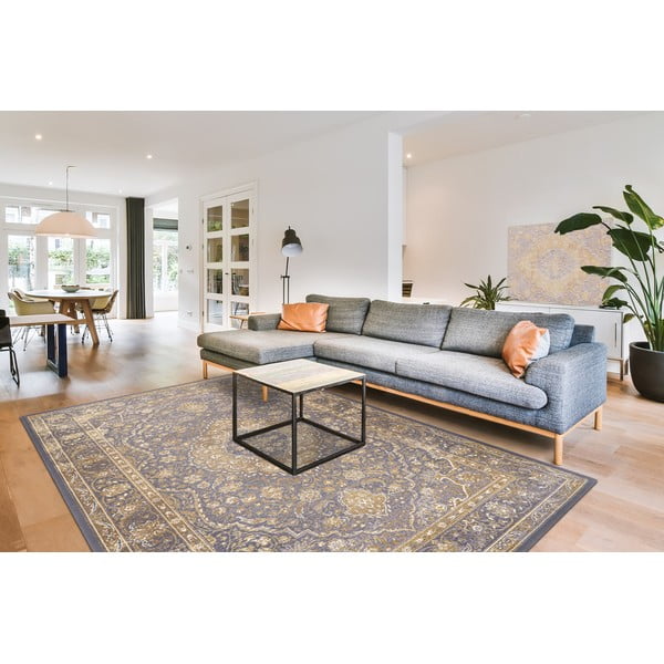 Béžovo-sivý vlnený koberec 200x300 cm Zana – Agnella-image-1