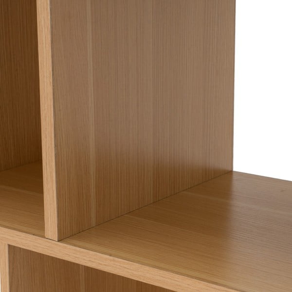 Detská knižnica v dekore duba v prírodnej farbe 63x159 cm Mid-Lines – Casa Selección-image-1