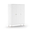Biela detská šatníková skriňa 150x200 cm BILLY – Vipack
