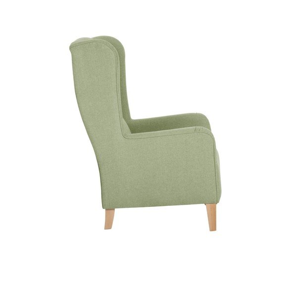 Zelené kreslo ušiak Max Winzer Bruno-image-2