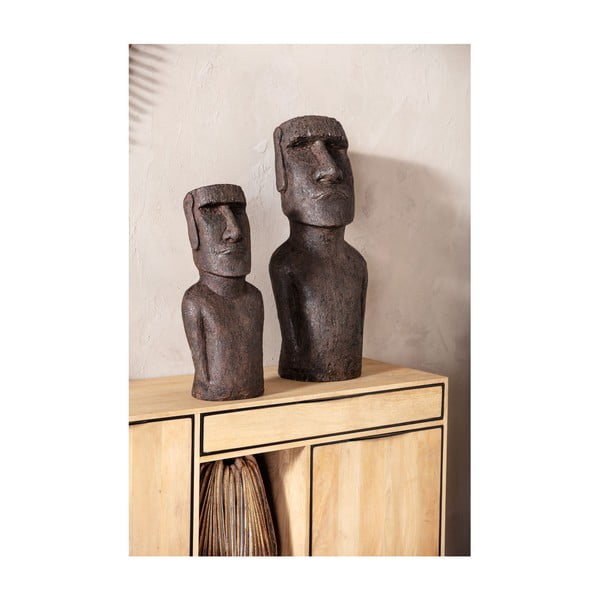 Keramická socha Kare Design Easter Island, výška 80 cm-image-2
