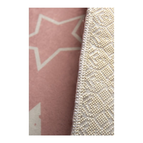 Detský koberec Pink Stars, 100 × 160 cm-image-2