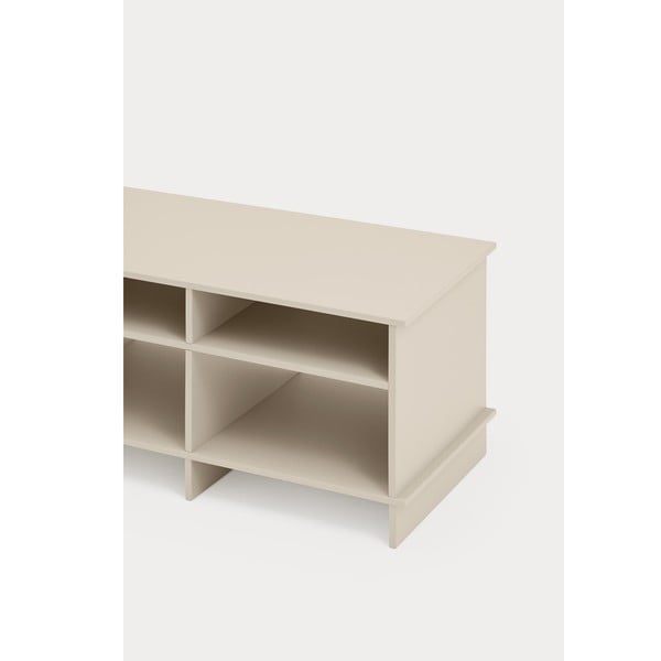 Krémový TV stolík 180x50x40 cm Inari – Teulat-image-3