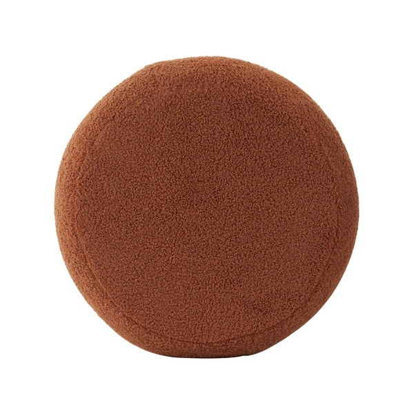 Oranžový taburet z textílie buklé Kimi – Light & Living-image-2