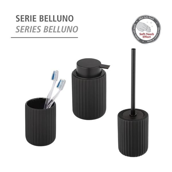 Čierna toaletná kefa Wenko Belluno-image-4