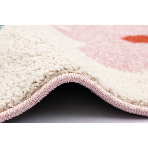 Slonovinový detský koberec 80x150 cm Dazzy Cream – FD-image-2