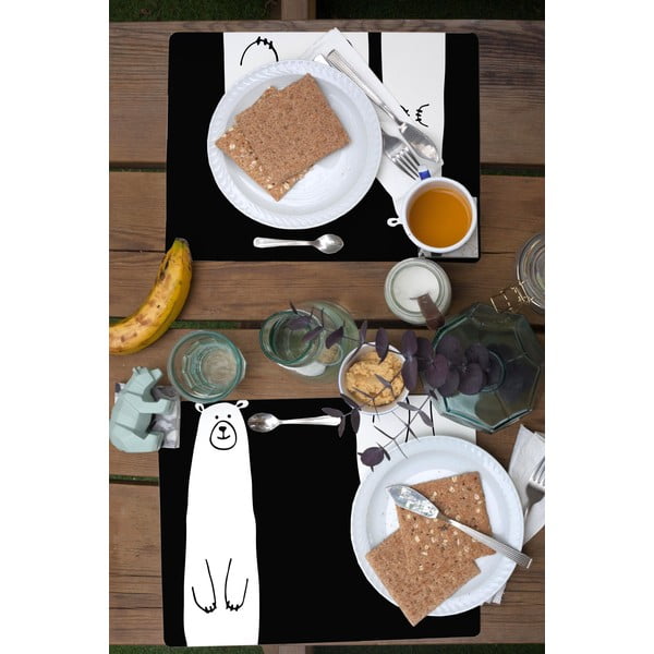 Súprava 2 prestieraní Little Nice Things Bears-image-1