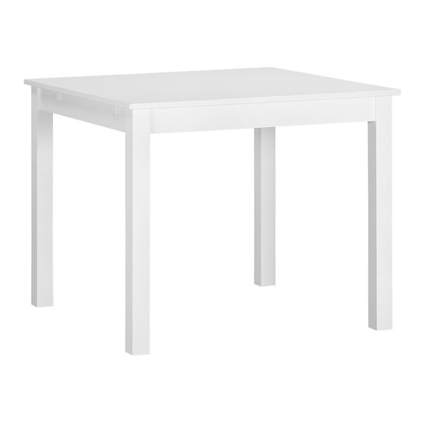 Biely drevený rozkladací jedálenský stôl Artemob Haily