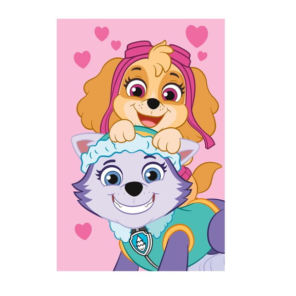 Fleecová detská deka 100x150 cm Paw Patrol – Jerry Fabrics