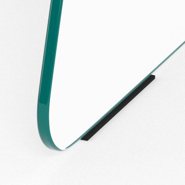 Sklenený okrúhly konferenčný stolík ø 80 cm Samos – Actona-image-4