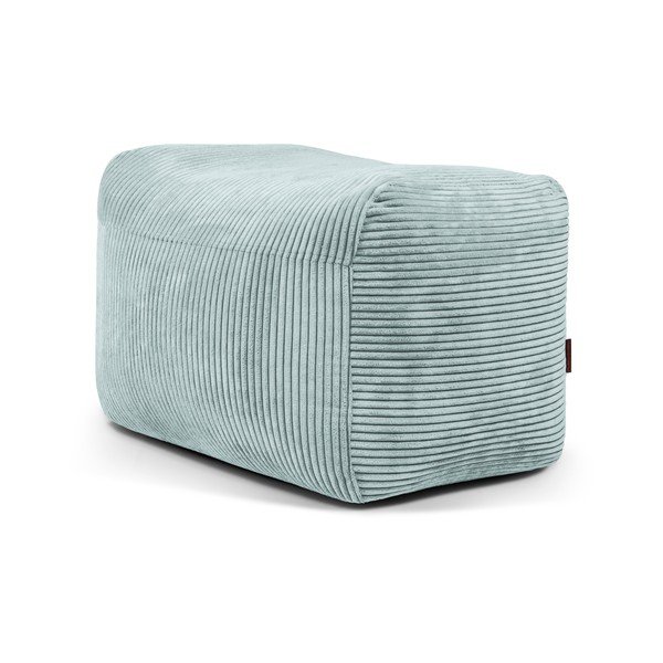 Menčestrový sedací vak v mentolovej farbe Plus 70 Lounge – SLOWDOWN