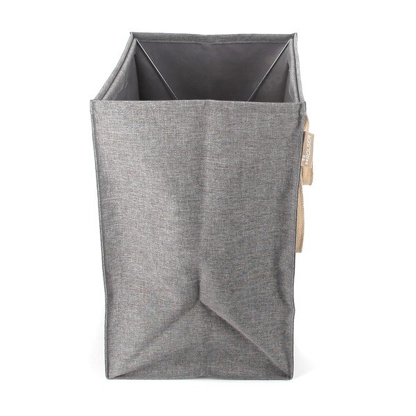 Sivý látkový kôš na bielizeň 53 l Laundry Hub Tweed – Rolser-image-4