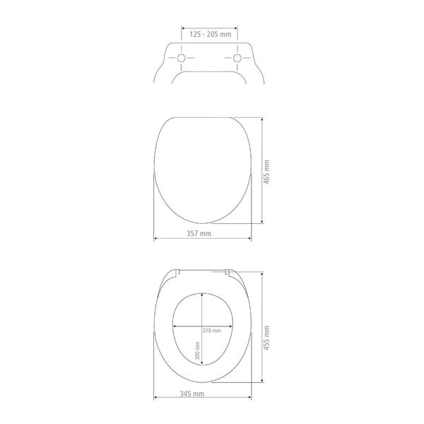 Záchodová doska s automatickým zatváraním 34,5 x 45,5 cm Palma – Wenko-image-4