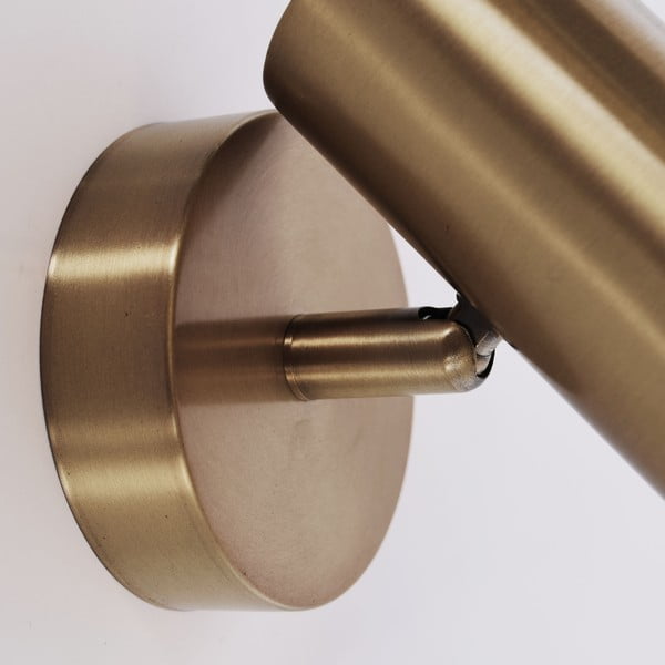 Nástenné svietidlo v bronzovej farbe SULION Milan, výška 17 cm-image-2
