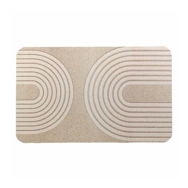 Svetlohnedá kúpeľňová predložka 50x80 cm Adriel – douceur d'intérieur