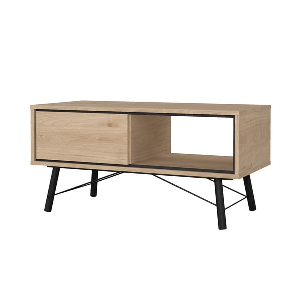 Konferenčný stolík v prírodnej farbe 48x102 cm Ry – Tvilum-image-4