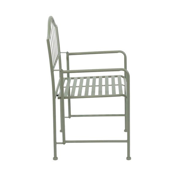 Zelená kovová záhradná stolička Verdant Voyage – Esschert Design-image-2