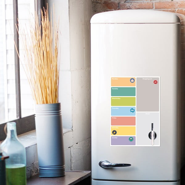 Magnetická tabuľa 30x42 cm Week Planner – Balvi-image-1