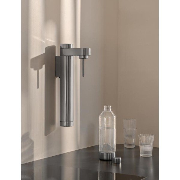 Výrobník sódy z nehrdzavejúcej ocele v striebornej farbe Brus – Stelton-image-3