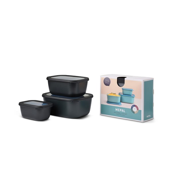 Potravinové škatuľky v súprave 3 ks Cirqula – Mepal-image-2