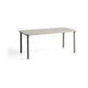 Oceľový záhradný jedálenský stôl 90x180 cm Brai – Kave Home