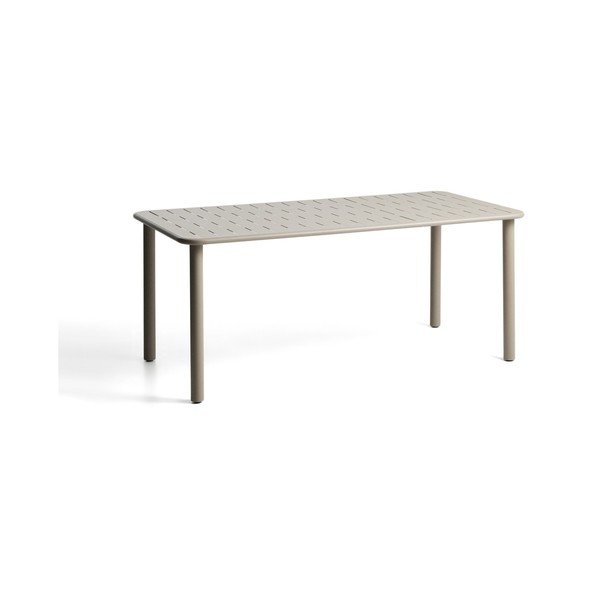 Oceľový záhradný jedálenský stôl 90x180 cm Brai – Kave Home
