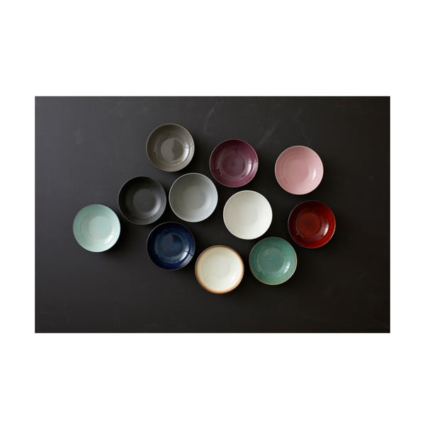 Čierna/fialová kameninová miska 1 l Gastro Black/Purple – Bitz-image-1