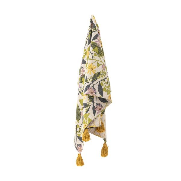 Deka z recyklovanej bavlny 130x160 cm Camelie – Bloomingville-image-3