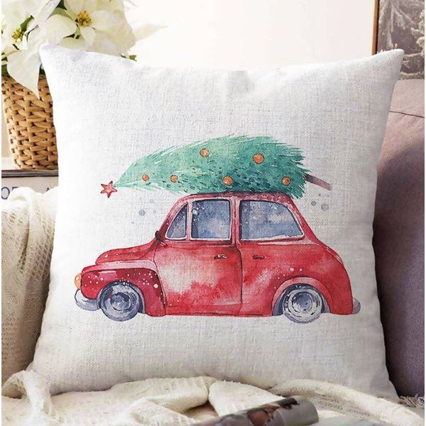 Obliečka na vankúš s vianočným motívom 43x43 cm Merry Christmas – Mila Home-image-1