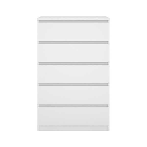 Biela komoda 77x121x50 cm Naia – Tvilum-image-3