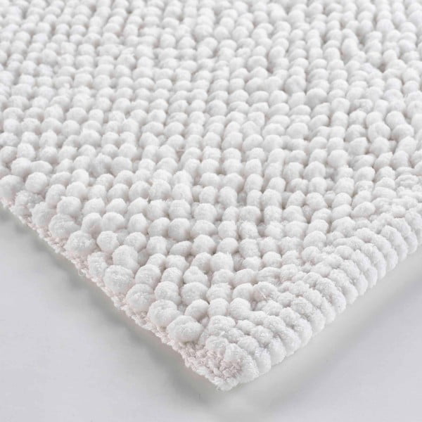 Biela kúpeľňová predložka 50x80 cm Yanis – douceur d'intérieur-image-3