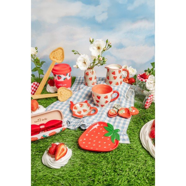 Kameninové súprava váz 3 ks (výška  9,5 cm) Fruit – Sass & Belle-image-3