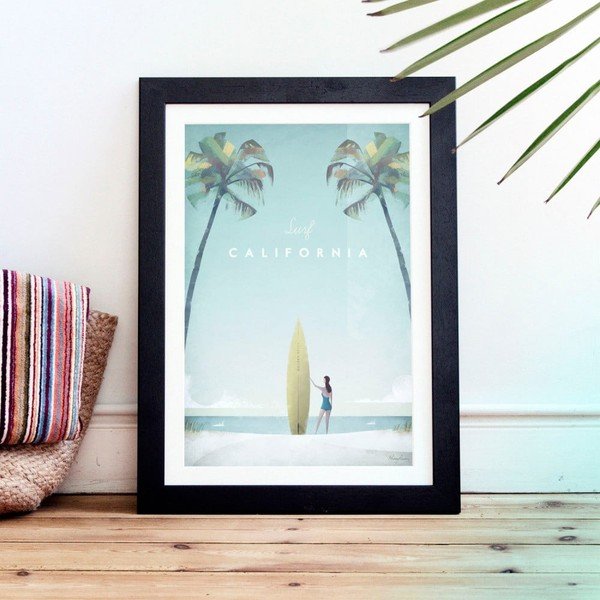 Plagát Travelposter California, 30 x 40 cm-image-1