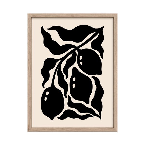 Tlačený obraz s rámom 30x40 cm Fruit – Styler