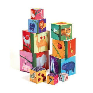 Škatuľková veža Djeco Príroda a zvieratká