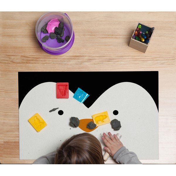 Podložka na stôl Little Nice Things Penguin, 55 × 35 cm-image-1