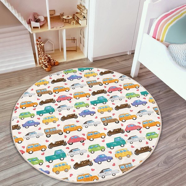 Detský koberec ø 120 cm Comfort – Mila Home-image-2