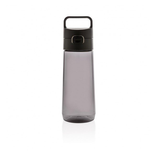 Čierna uzatvárateľná fľaša na vodu XD Exclusive, 450 ml
