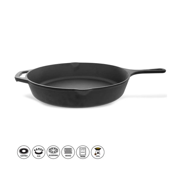 Liatinová panvica ø 30 cm Litina – Orion-image-2