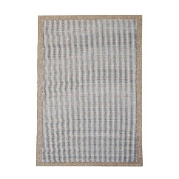Modrý vonkajší koberec do exteriéru Floorita Chrome, 200 x 290 cm