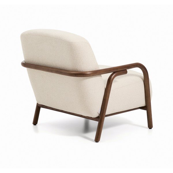 Béžové ženilkové kreslo Sylo – Kave Home-image-4