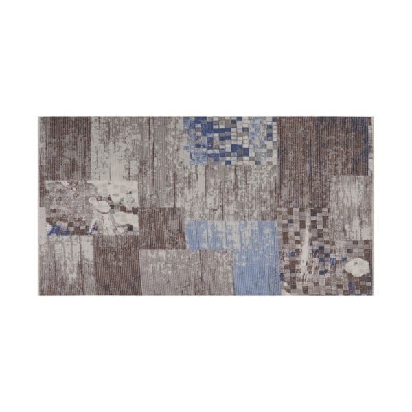 Modrý koberec Muriel Sento, 80 × 150 cm