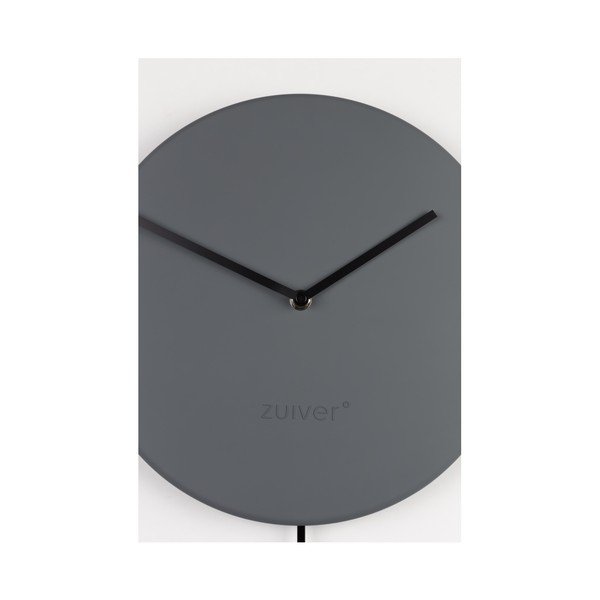Sivé nástenné hodiny Zuiver Minimal-image-4
