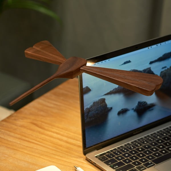 Hnedá svetelná dekorácia na USB Dragonflight – Gingko-image-4