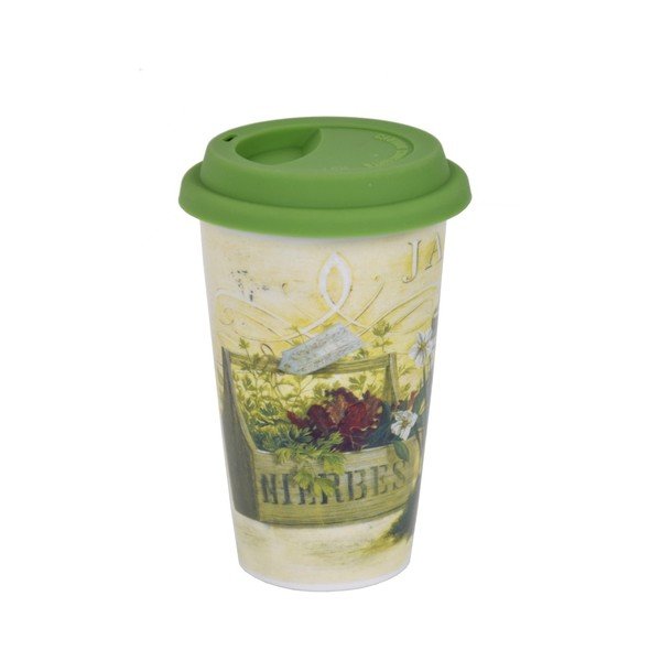 Cestovný hrnček s viečkom Ego Dekor Garden-image-1